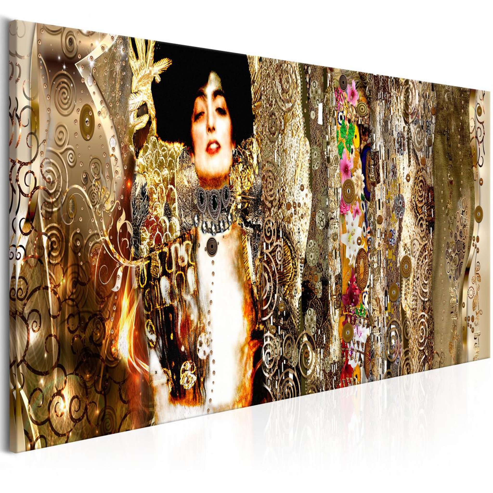 Voir la diapositive 1 : Paris Prix Tableau Imprimé  Judith & Flowers Narrow
