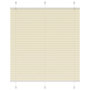 Voir la diapositive 1 : VIDAXL Store plisse creme 120x100cm largeur du tissu 119,4cm polyester