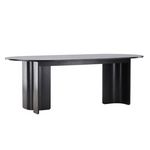 Paris Prix Table à Manger Design  Tyreso  220cm Noir