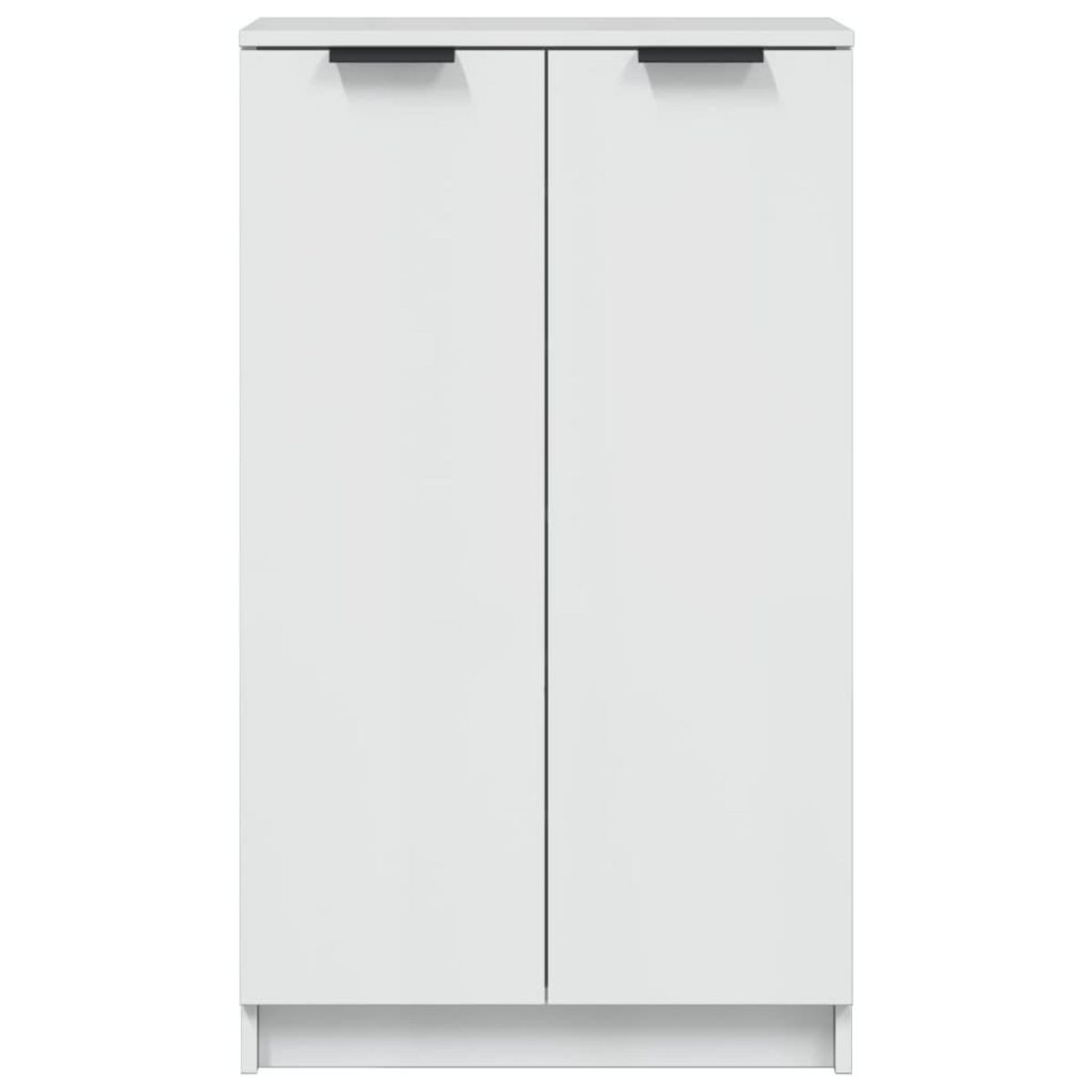 VIDAXL Meuble chaussures Blanc brillant 59x35x100 cm Bois d'ingenierie