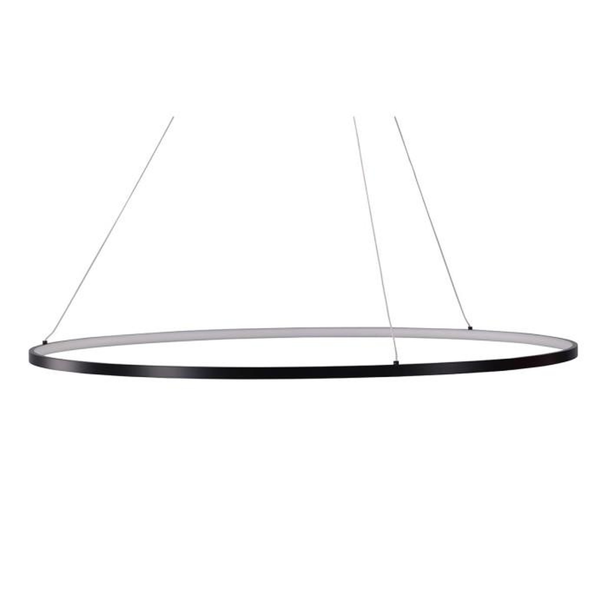 Paris Prix Lampe Suspension Design  Rodang  100cm Noir