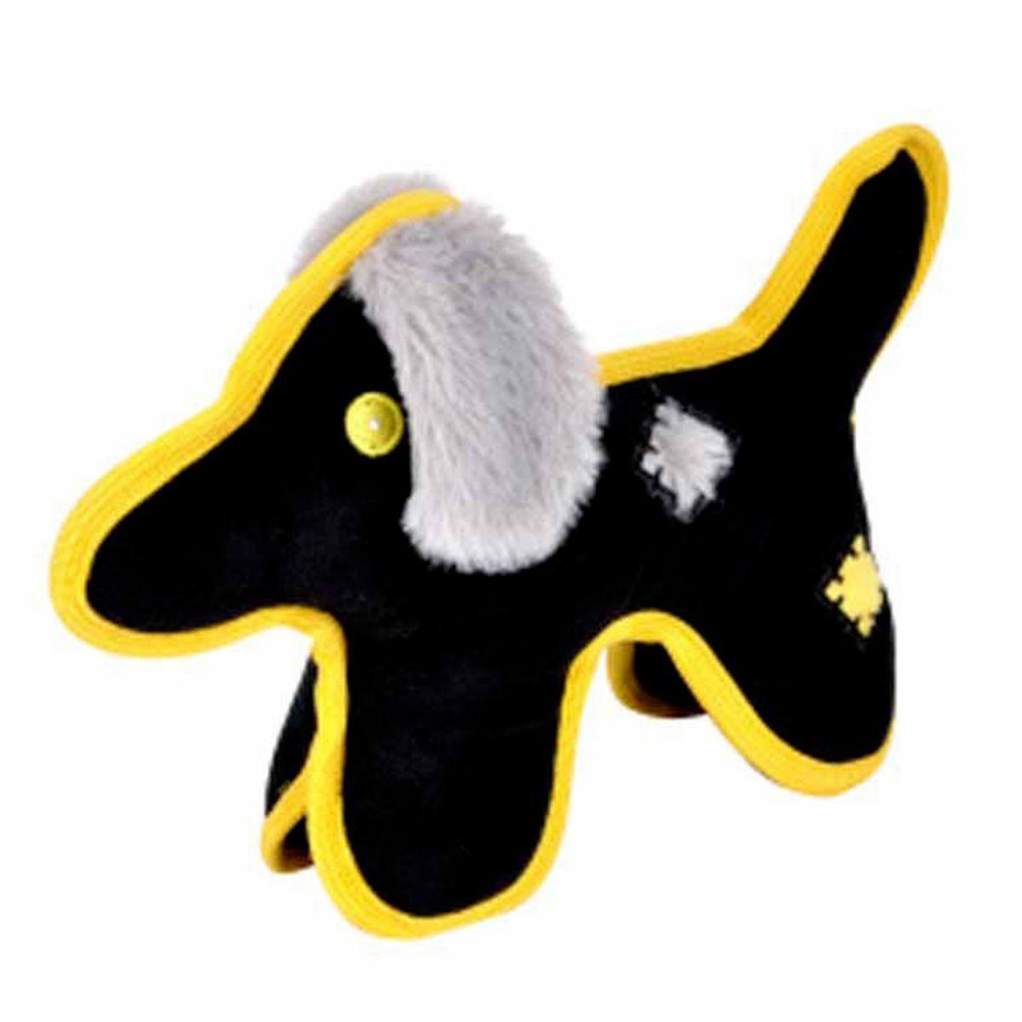 HOMEA Peluche pour chien  cosy golden  25cm noir