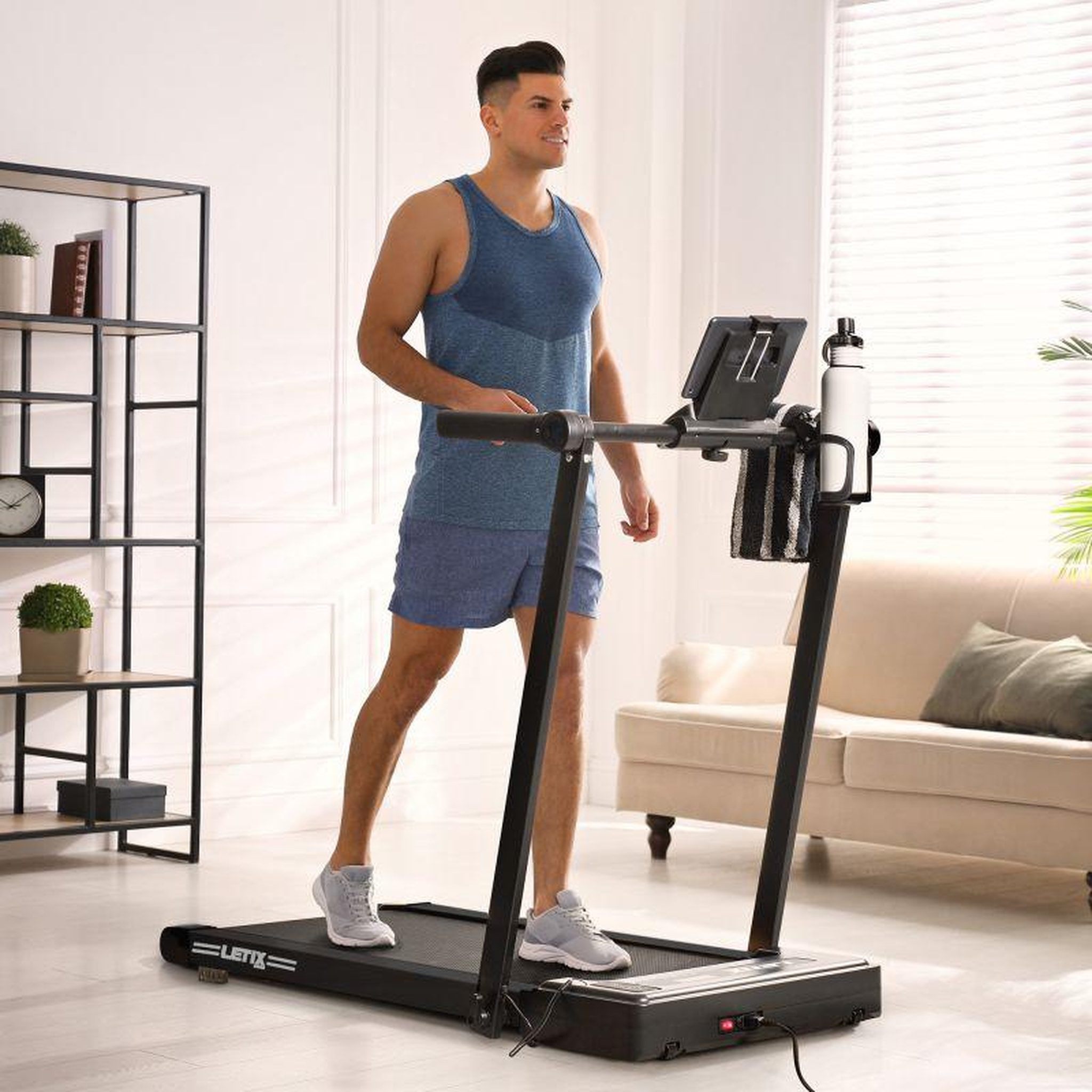 Voir la diapositive 2 : SPARRAW Tapis de course Pliable Pro - 12 KM/H- 1500W -12 programmes