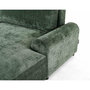 Voir la diapositive 4 : LISA DESIGN Nelly - canapé d'angle droit 4 places convertible avec coffre en velours texturé