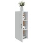 Voir la diapositive 4 : VIDAXL Armoire suspendue Blanc 35x34x90 cm Bois d'ingenierie