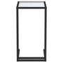 Voir la diapositive 3 : VIDAXL Table d appoint ordinateur Transparent 50x35x65 cm Verre trempé