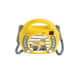 Lexibook Lecteur CD portable avec 2 microphones Les Minions