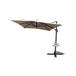 CONCEPT USINE Parasol LED 3 x 4 m écru CALVIA