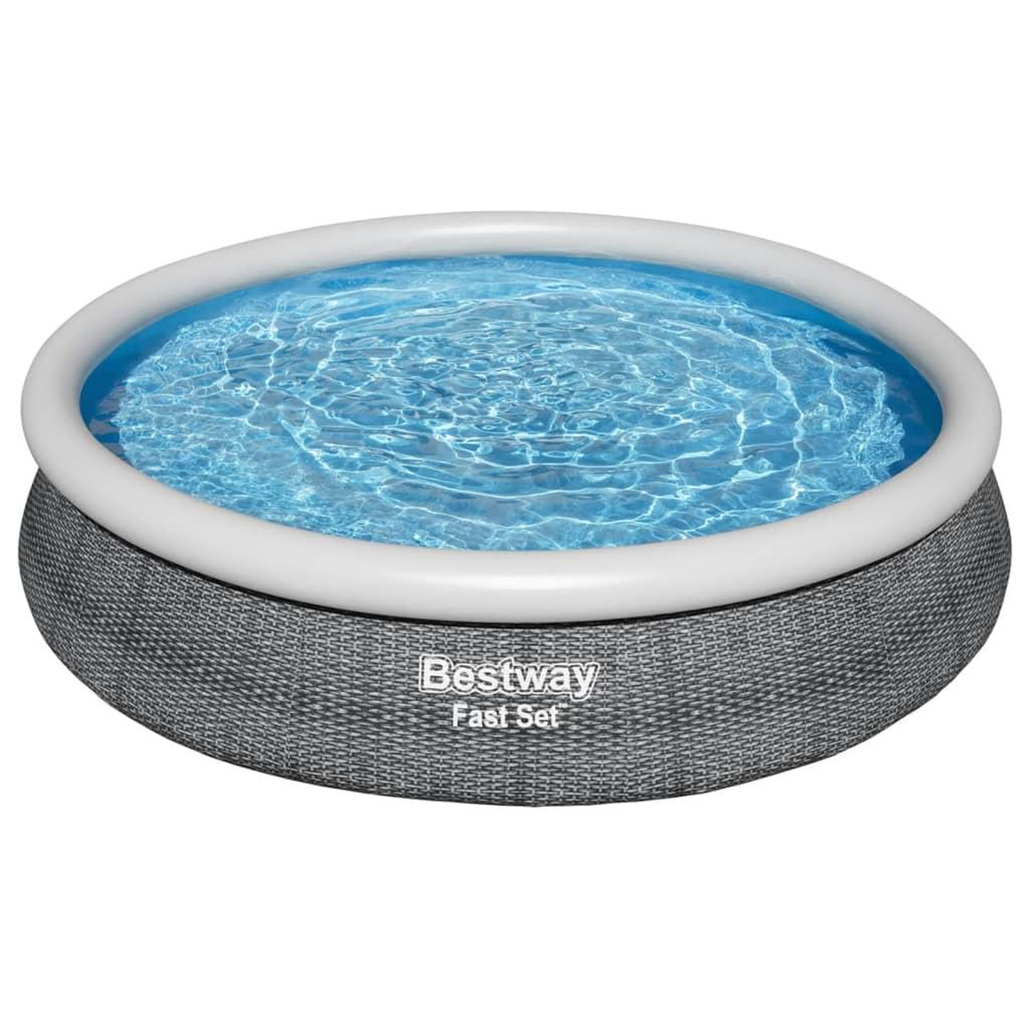 Voir la diapositive 3 : BESTWAY Bestway Ensemble de piscine ronde 366x76 cm