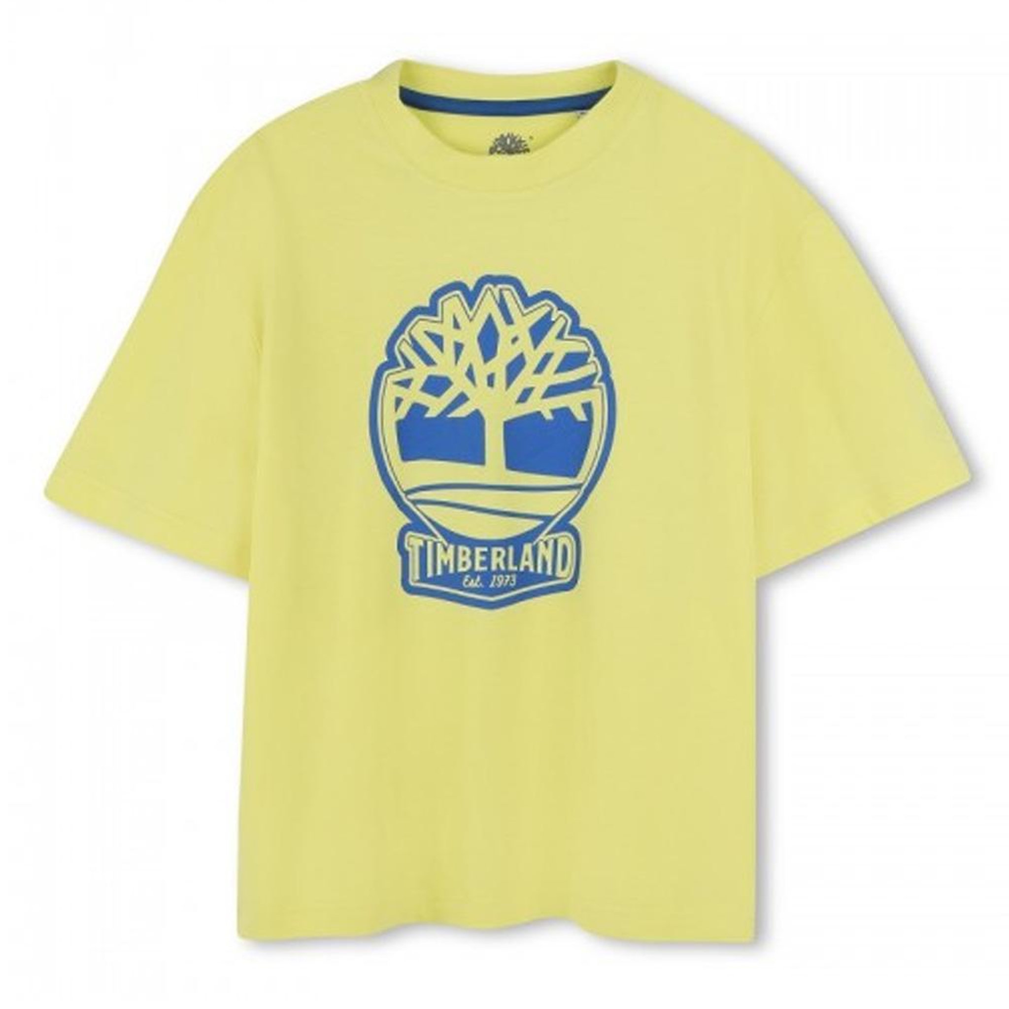 TIMBERLAND T-shirt jaune garçon timberland t60422 1. Coloris disponibles : Jaune