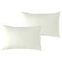 Voir la diapositive 1 : PTIT BASILE Lot de 2 taies d'oreiller bébé en coton bio 40 x 60 cm coloris unis 