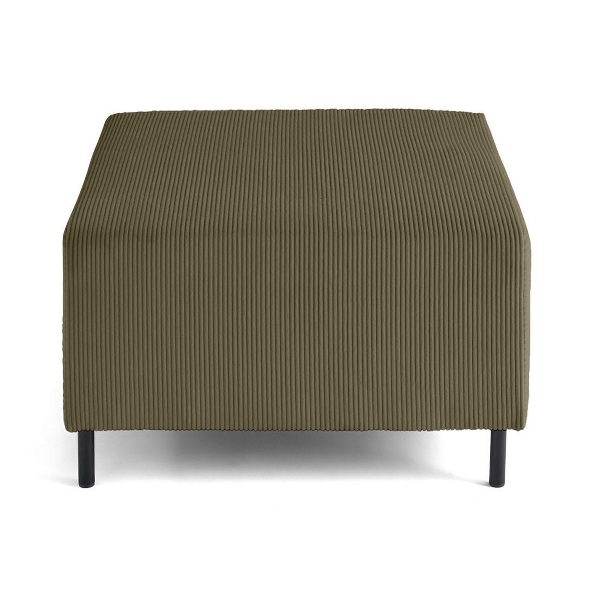 Voir la diapositive 1 : LISA DESIGN Edinburg - pouf modulable - en velours côtelé