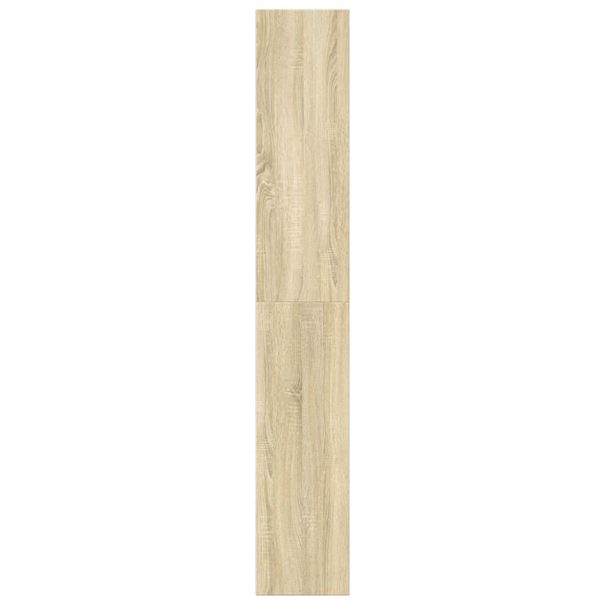 Voir la diapositive 5 : VIDAXL Bibliotheque chene sonoma 60x30x189 cm bois d'ingenierie