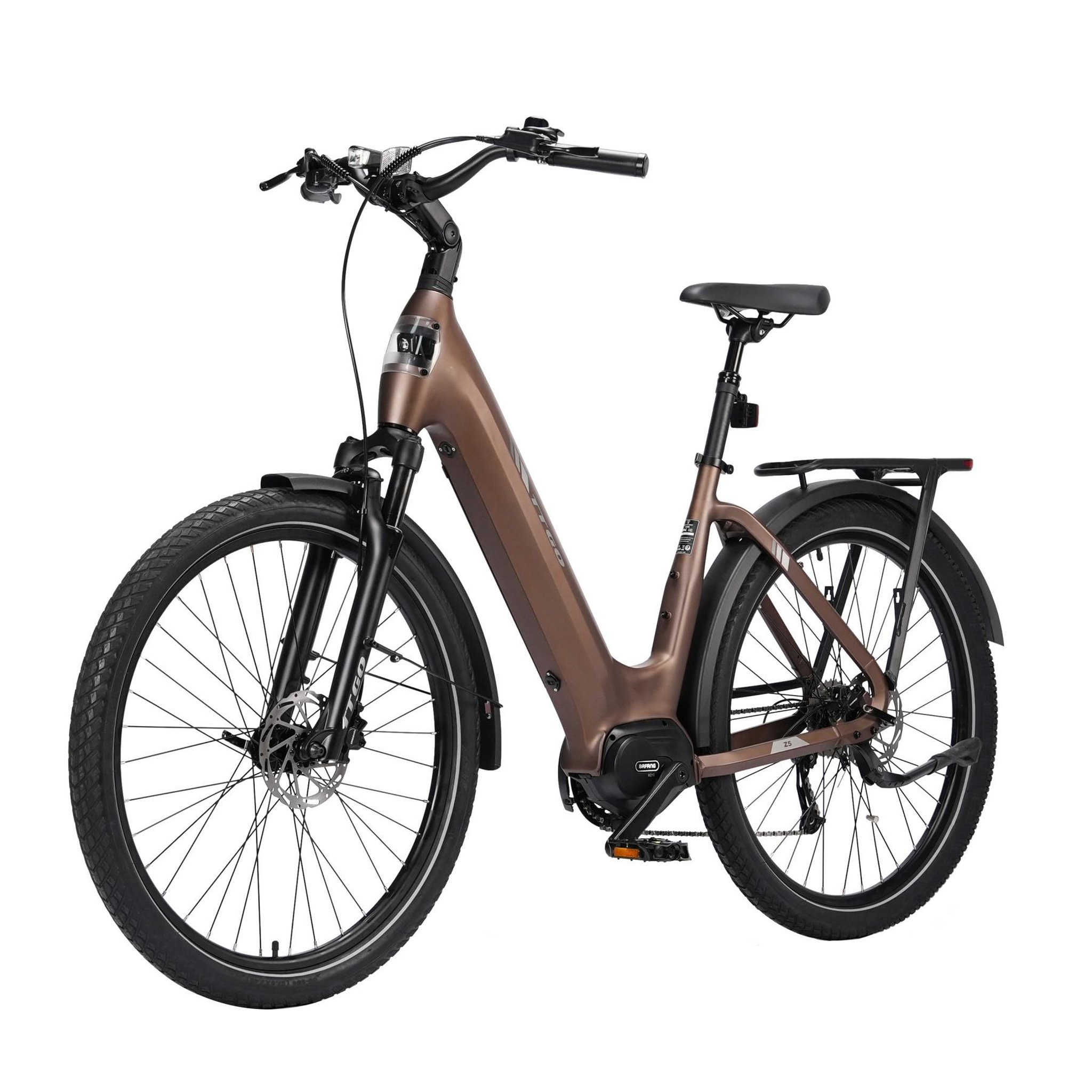 Voir la diapositive 6 : TTGO Vélo électrique TTGO Z5, moteur central 250 W