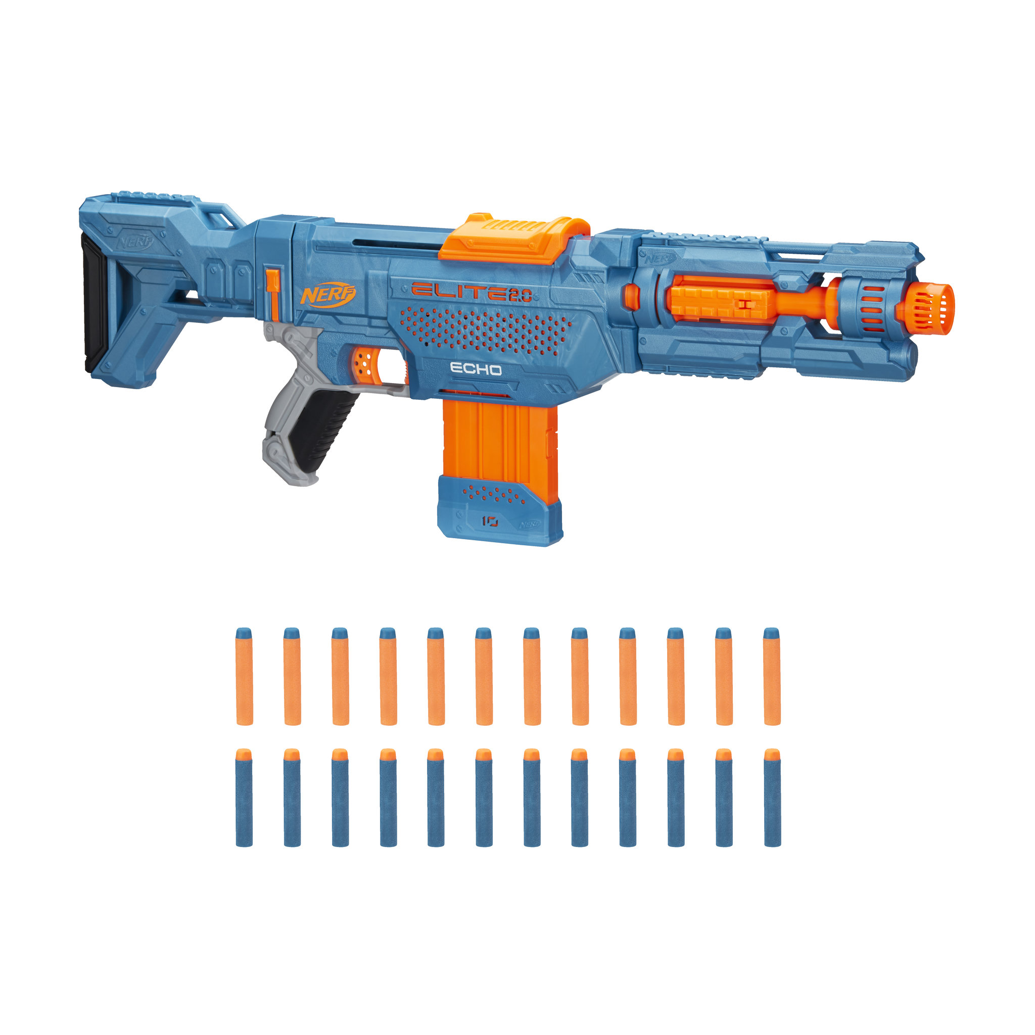 Voir la diapositive 1 : HASBRO Nerf Elite 2.0 Echo CS-10