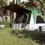 Voir la diapositive 3 : VIDAXL Tente de camping de cabine 5 personnes vert impermeable