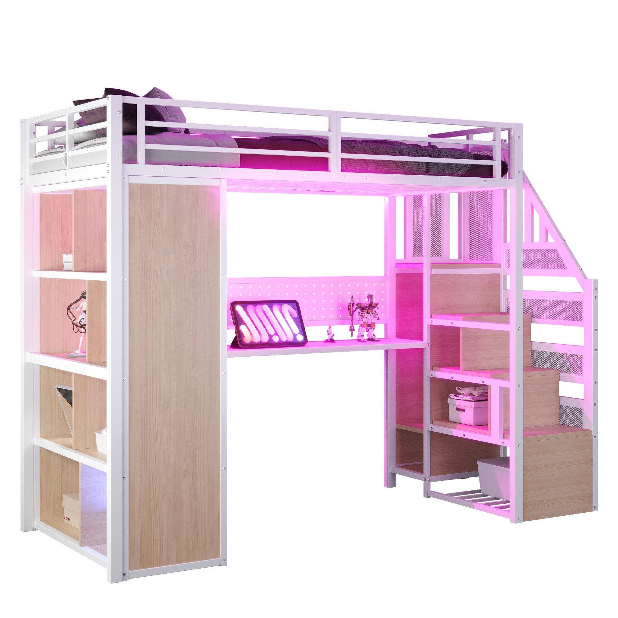 Voir la diapositive 1 : MERAX Lit mezzanine