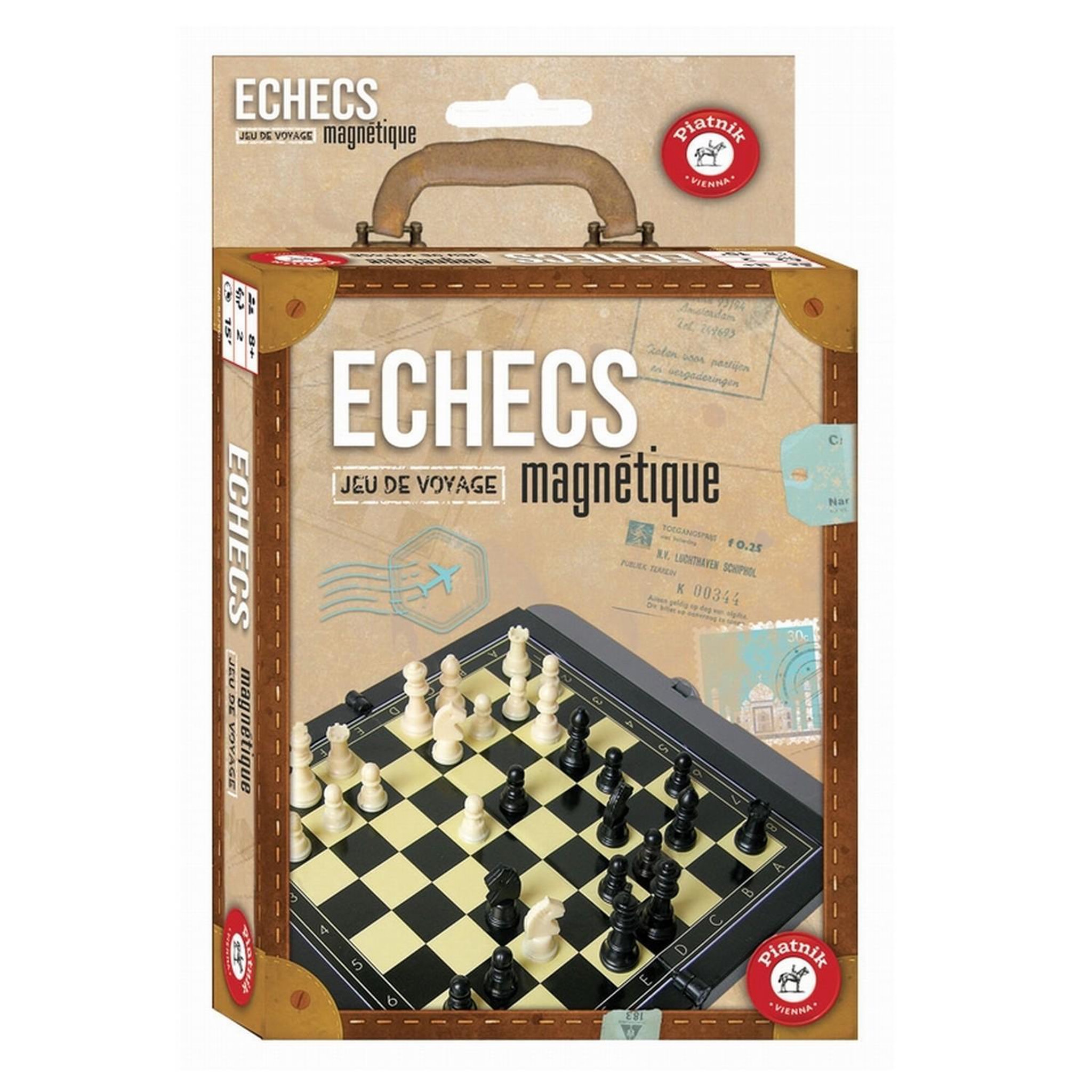 Piatnik Jeu de voyage : Echecs Magnétiques