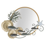 Paris Prix Miroir Mural Déco  Coral  88cm Multicolore