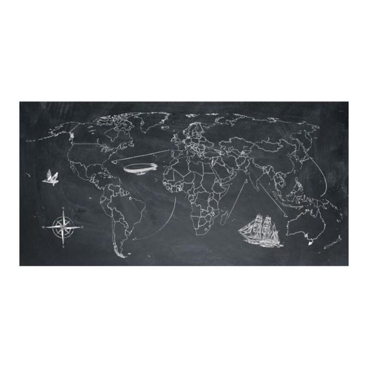 Paris Prix Papier Peint XXL  Small Travel. Large Travel  270x550cm