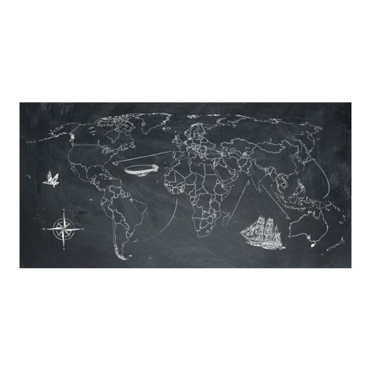 Paris Prix Papier Peint XXL  Small Travel. Large Travel  270x550cm