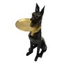 Voir la diapositive 5 : Paris Prix Vide-Poche Statue Chien  Origami  91cm Noir