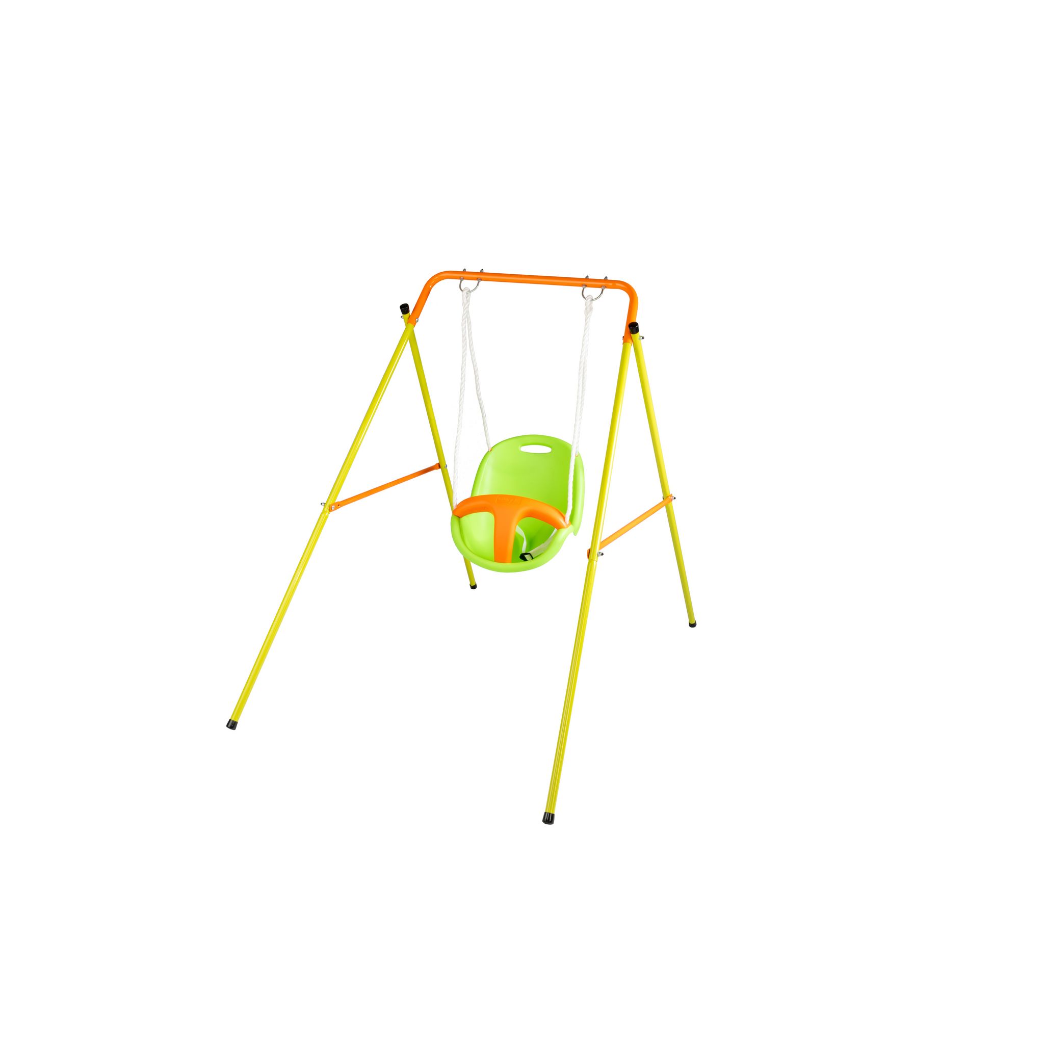 trigano Portique balançoire bébé en métal 1,20m - EMMA