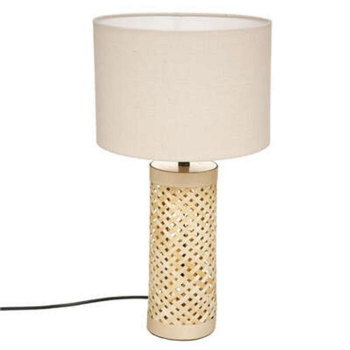 ATMOSPHERA Lampe à Poser Design  Carmen  47cm Beige