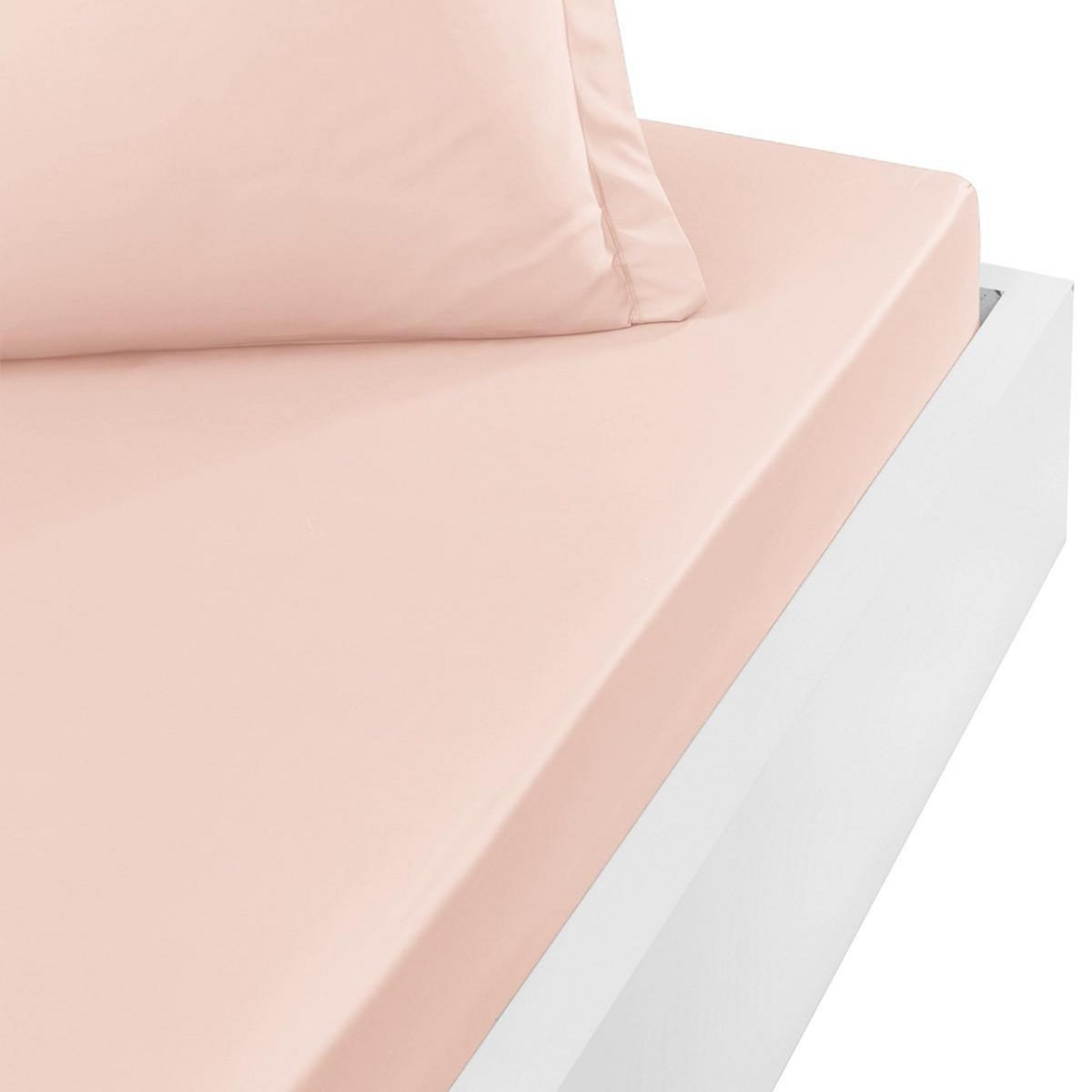 Sensei Maison Drap housse en percale lavée bonnet 30 cm HOME WASHED