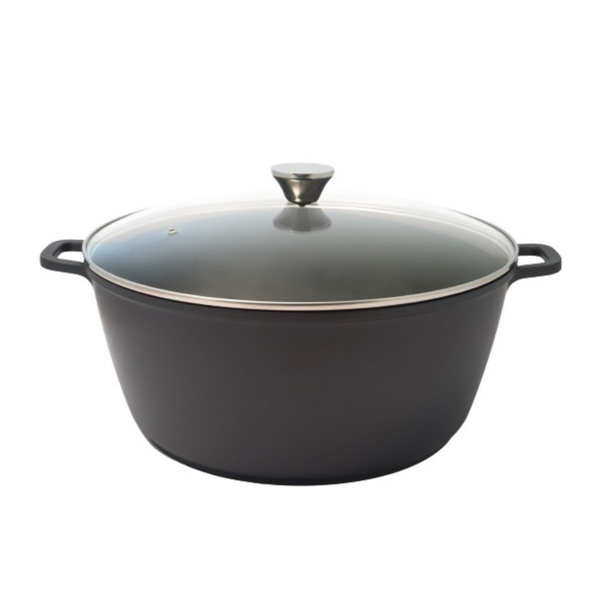 BAUMALU Mijoteuses hautes induction en fonte d'aluminium 36 cm