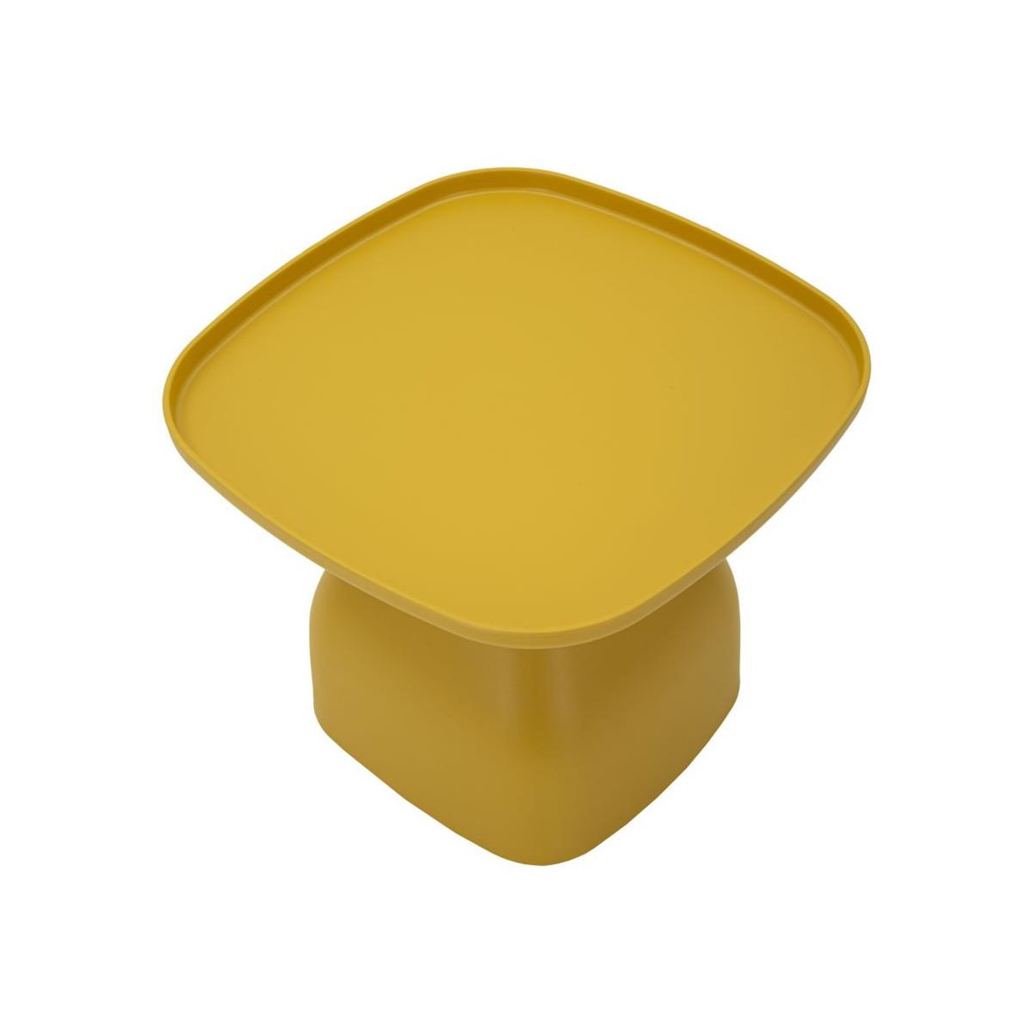Voir la diapositive 3 : Paris Prix Table d'appoint carrée  gea  38cm jaune