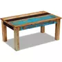 VIDAXL Table basse 100 x 60 x 45 cm Bois de recuperation massif