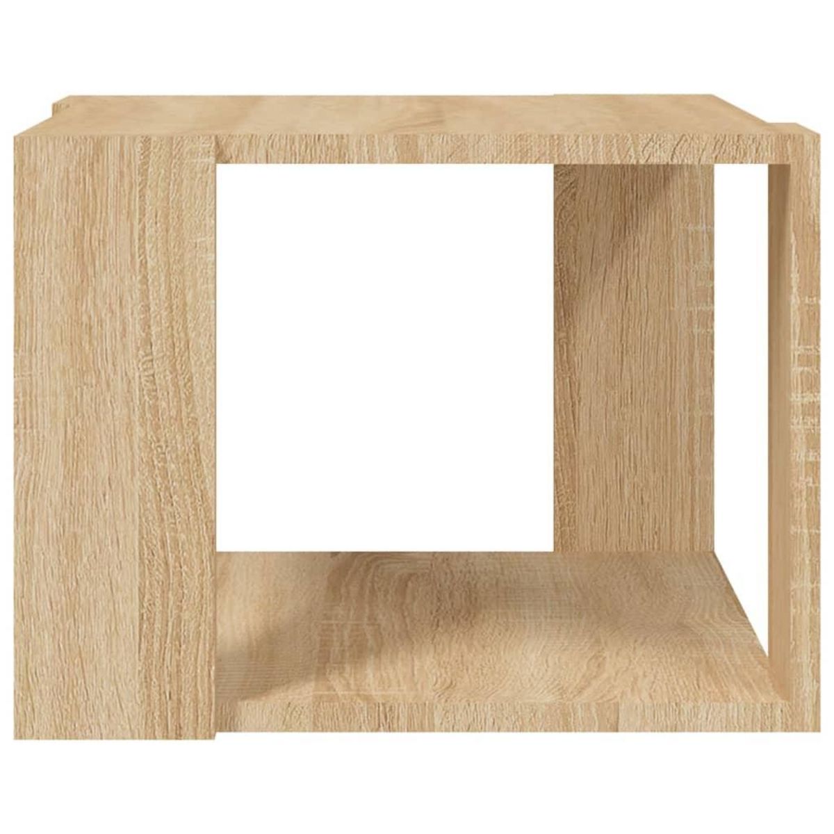 VIDAXL Table basse Chene sonoma 40x40x30 cm Bois d'ingenierie