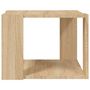Voir la diapositive 5 : VIDAXL Table basse Chene sonoma 40x40x30 cm Bois d'ingenierie