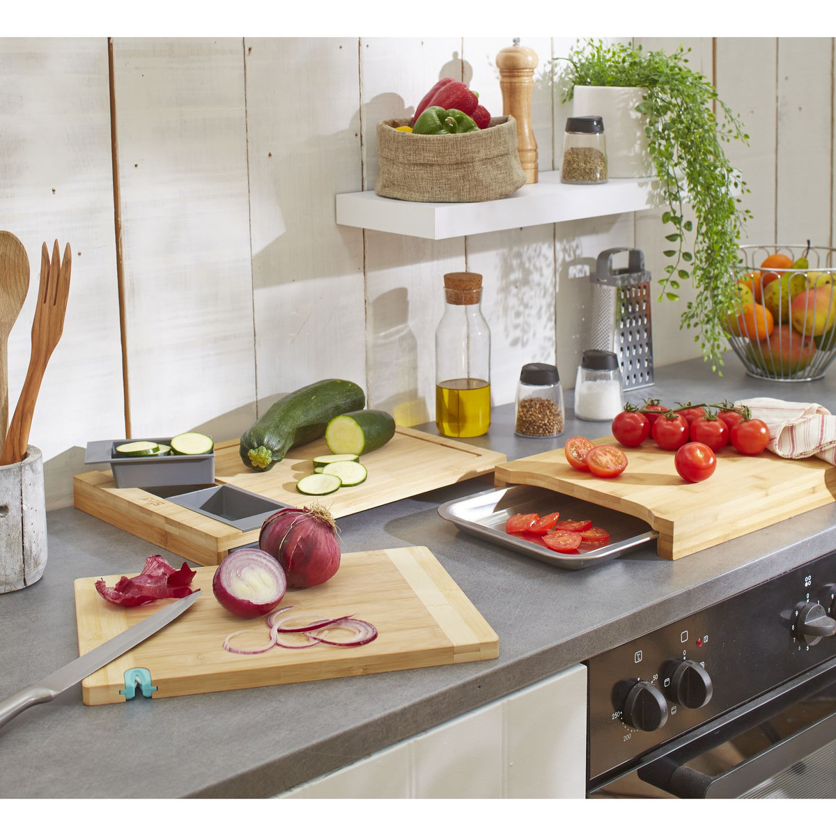 Planche à découper + aiguiseur