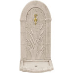 Habitat et Jardin Fontaine  ROSEAU  - en pierre reconstituée - 62 x 42 x 93 cm