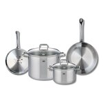ELO Set de 2 Poêles de cuisson 24 et 28 cm et 2 faitouts 20 et 26 cm Elo Profi Citrin