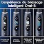 Voir la diapositive 5 : ORAL B Brosse à dents électrique iO8s Series Black Onyx (+1 refils)