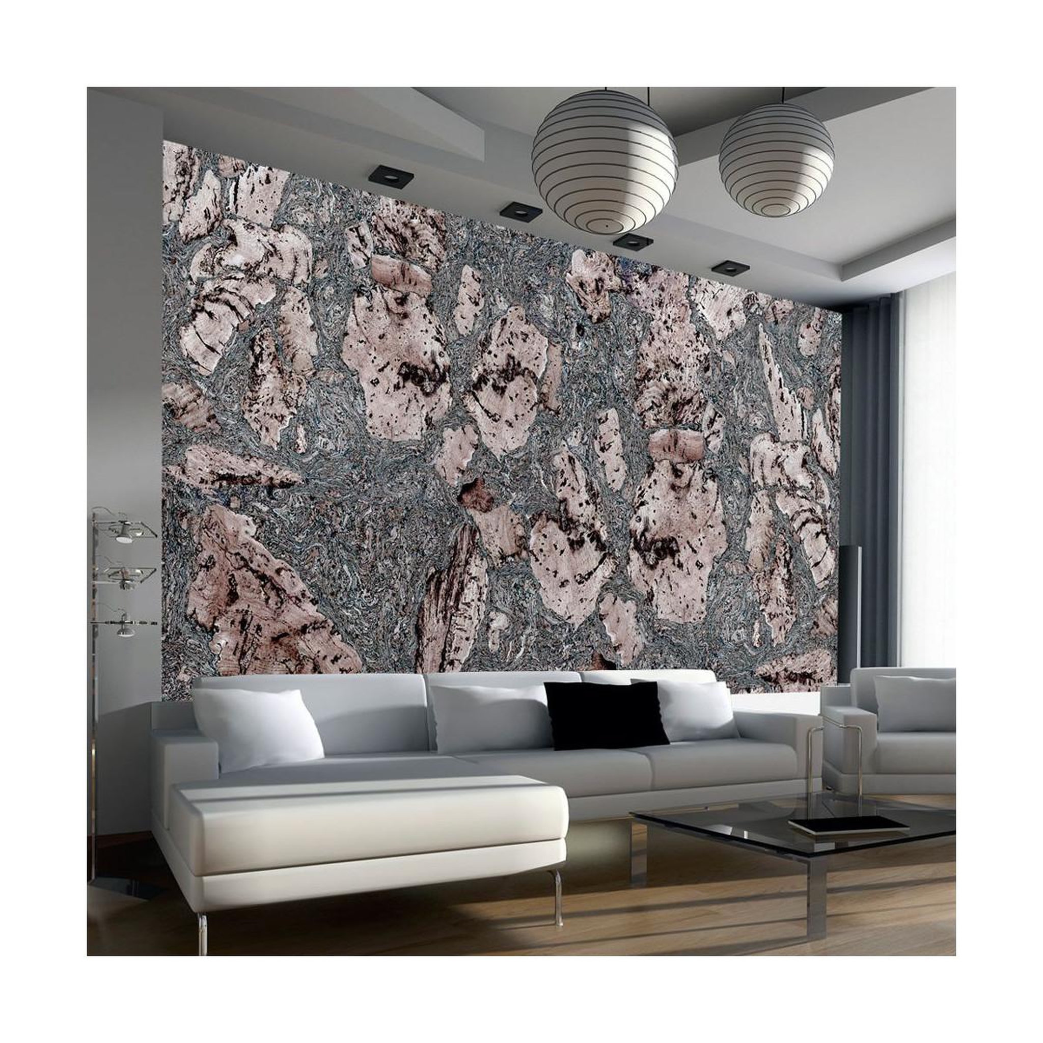 Voir la diapositive 1 : Paris Prix Papier Peint  Grey Stopper