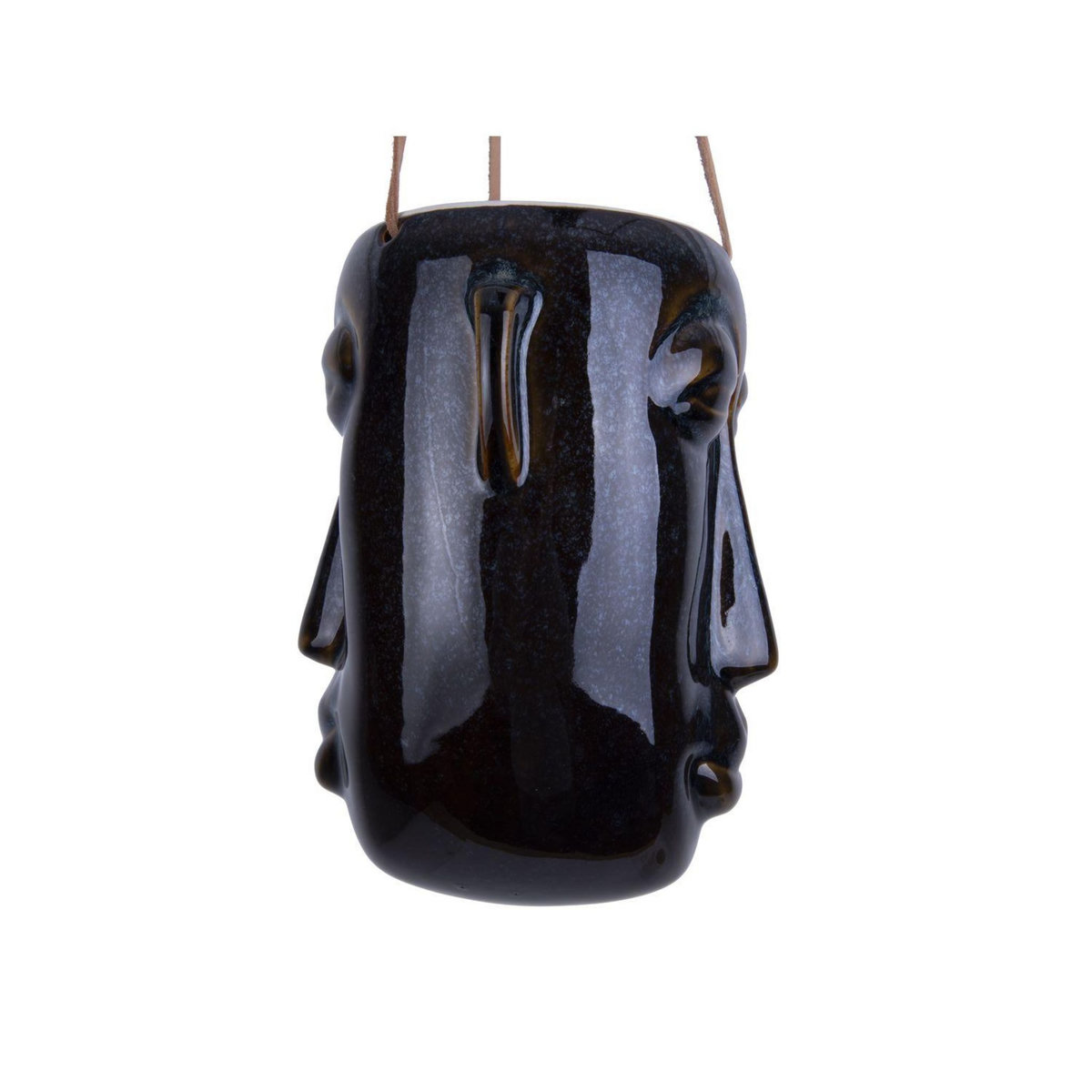 PRESENT TIME Cache-pot design suspendu Mask allongé