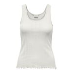 JACQUELINE DE YONG Débardeur  Femme JDY Salsa. Coloris disponibles : Blanc