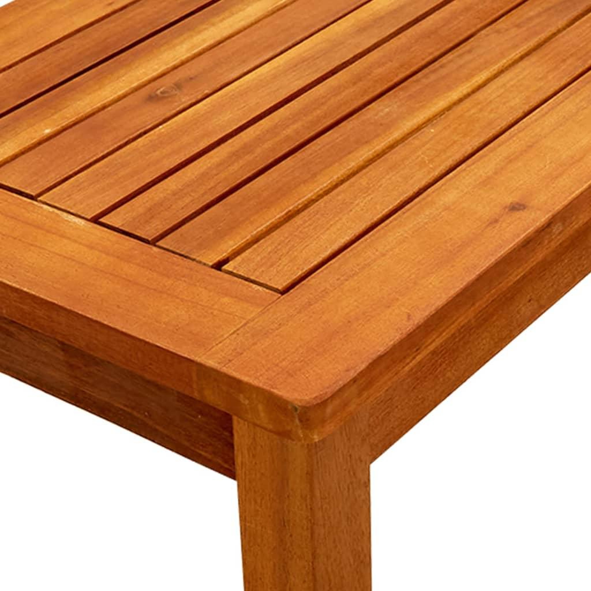 Voir la diapositive 5 : VIDAXL Table basse de jardin 50x35x36 cm Bois solide d'acacia