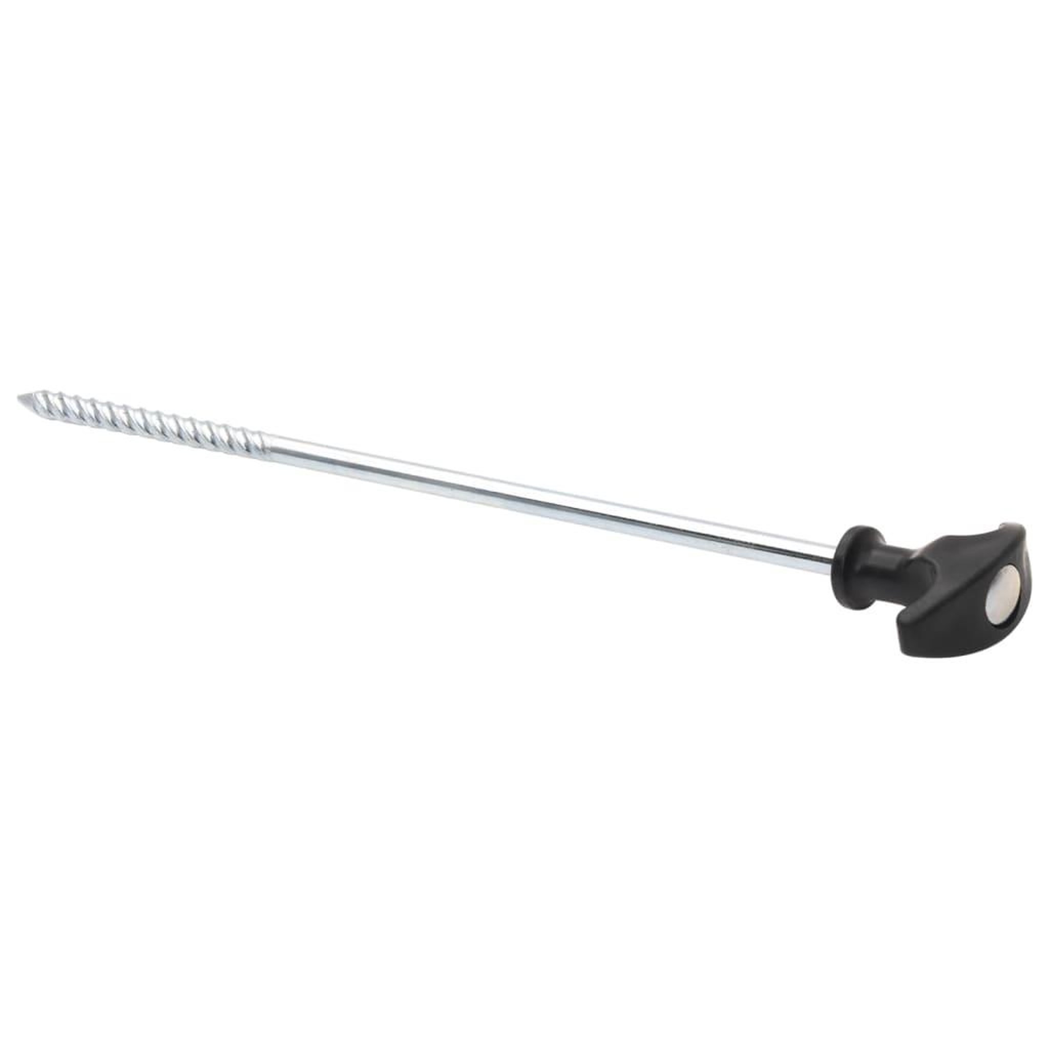 Voir la diapositive 4 : VIDAXL Piquets de tente 24 pcs 30 cm Ø7 mm acier galvanise