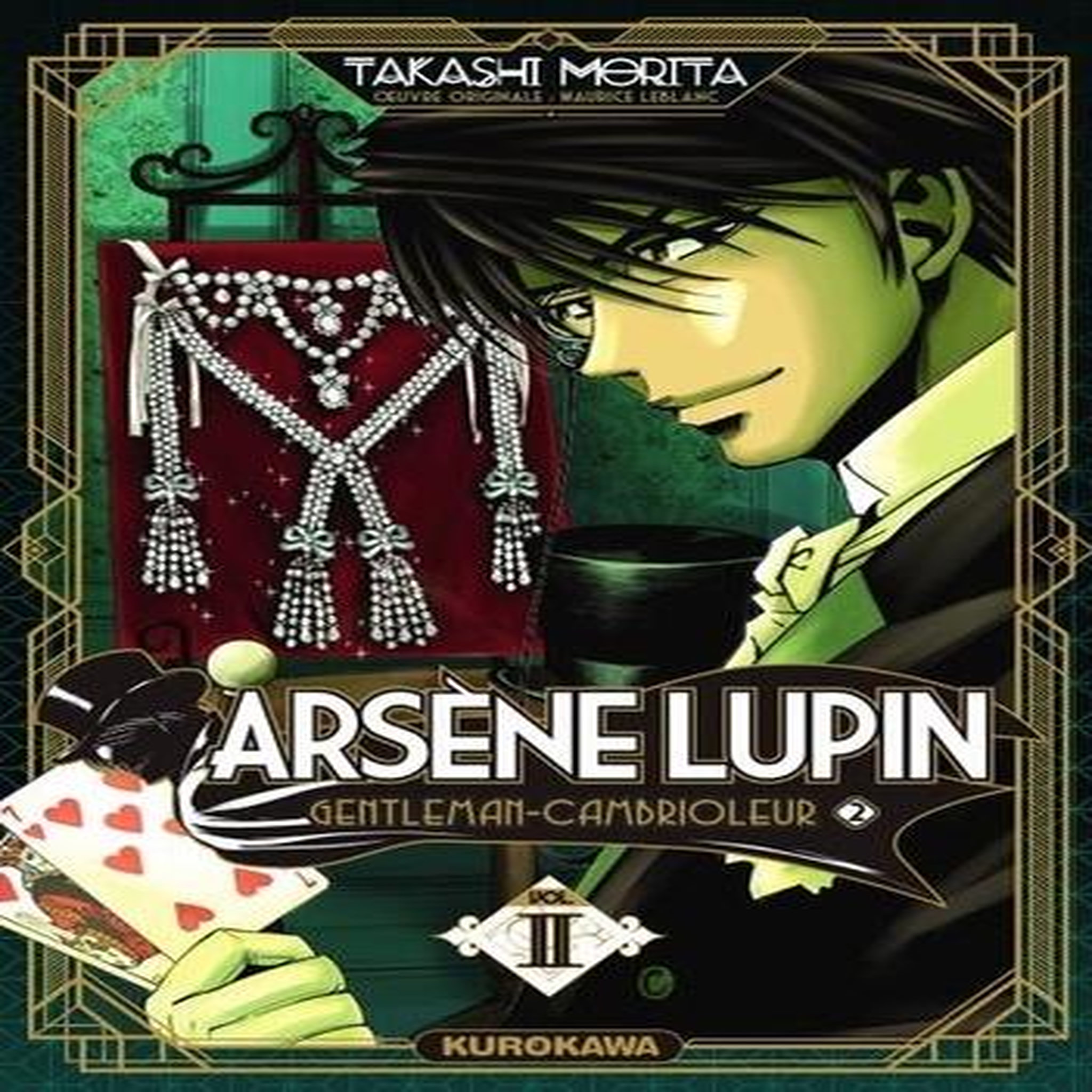 ARSENE LUPIN L'AVENTURIER TOME 2 : GENTLEMAN-CAMBRIOLEUR, Morita Takashi