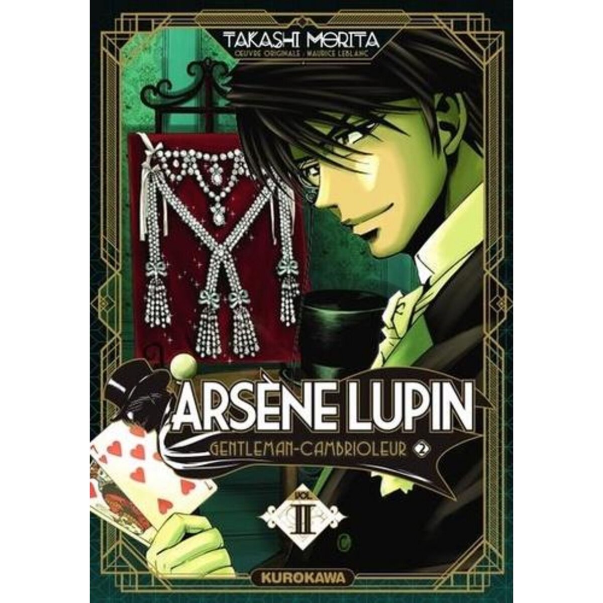 ARSENE LUPIN L'AVENTURIER TOME 2 : GENTLEMAN-CAMBRIOLEUR, Morita Takashi