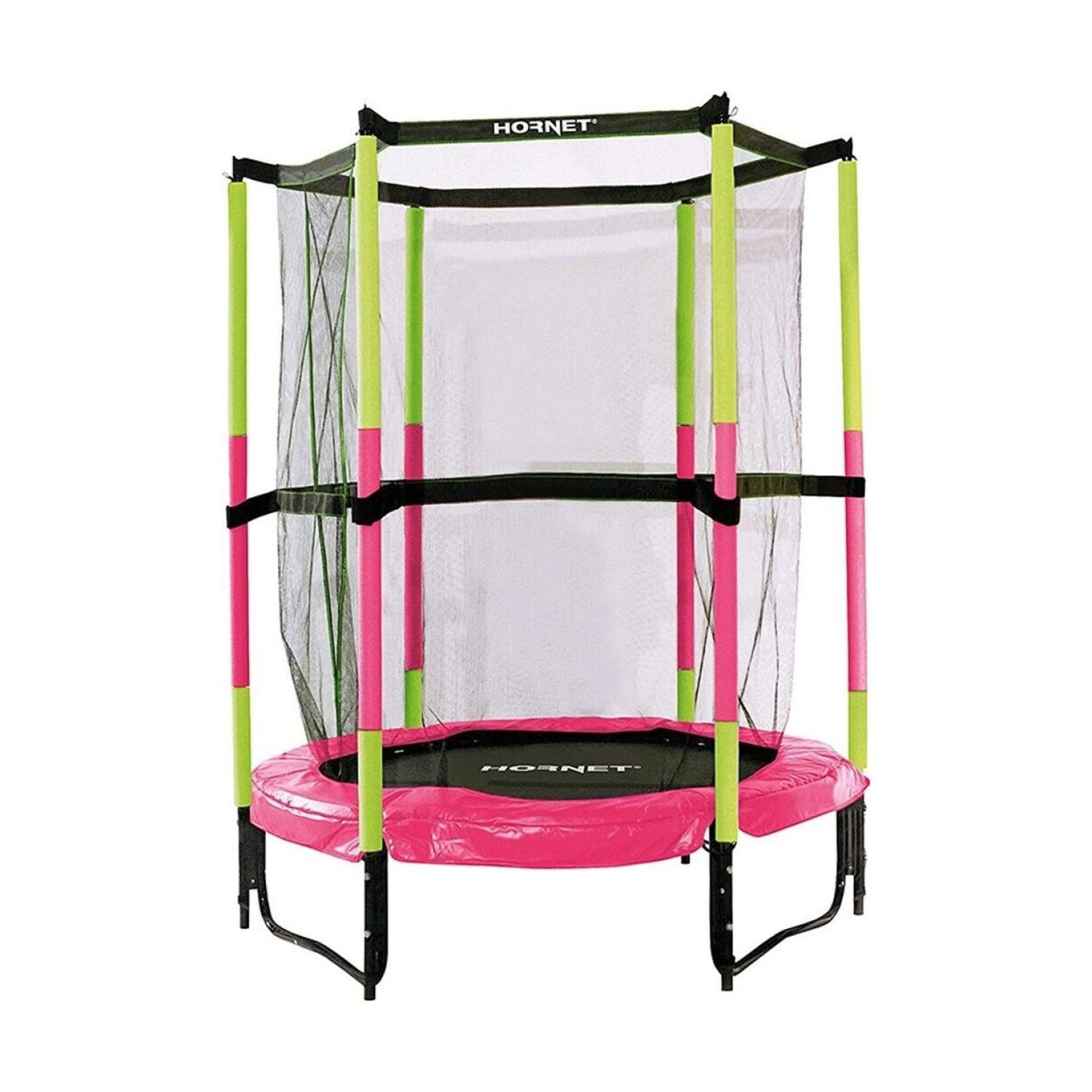 Voir la diapositive 2 : HUDORA Le trampoline Joey Jump 3.0 rose de 140 cm de diamètre