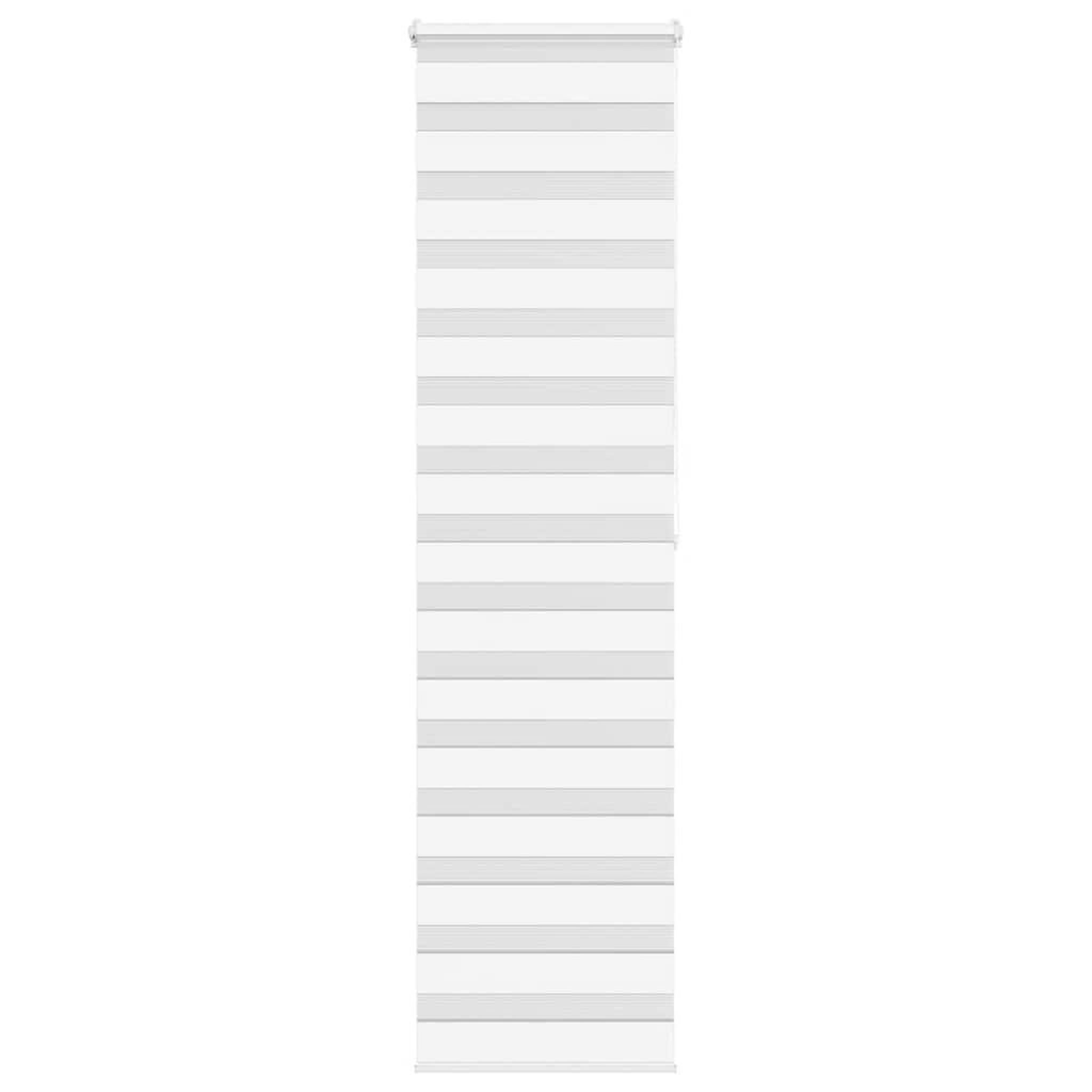 VIDAXL Store zebre blanc 60x200 cm largeur du tissu 55,9 cm polyester