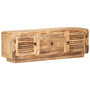 Voir la diapositive 1 : VIDAXL Meuble TV 120x30x40 cm Bois de manguier brut