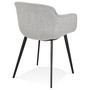 Voir la diapositive 4 : Paris Prix Fauteuil Design  Sead  80cm Gris