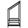 Voir la diapositive 5 : VIDAXL Cadre de lit pour enfant noir 70x140 cm bois de pin massif